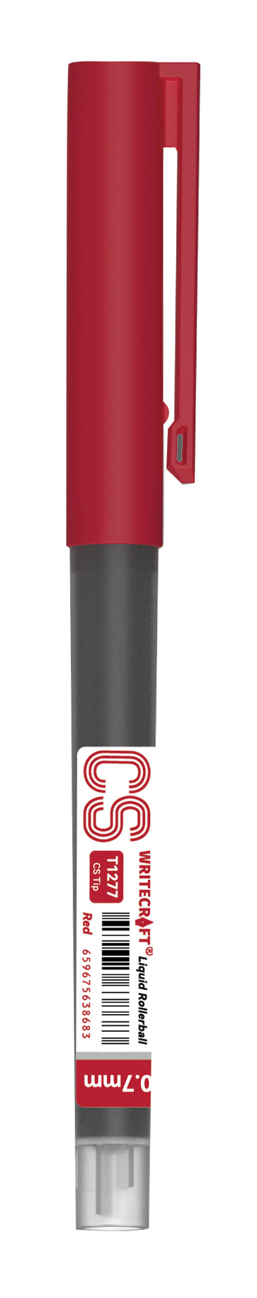 CS T1277 Liquid Roller Ball Pen 0.7 mm - Waterproof Quick Dry Ink