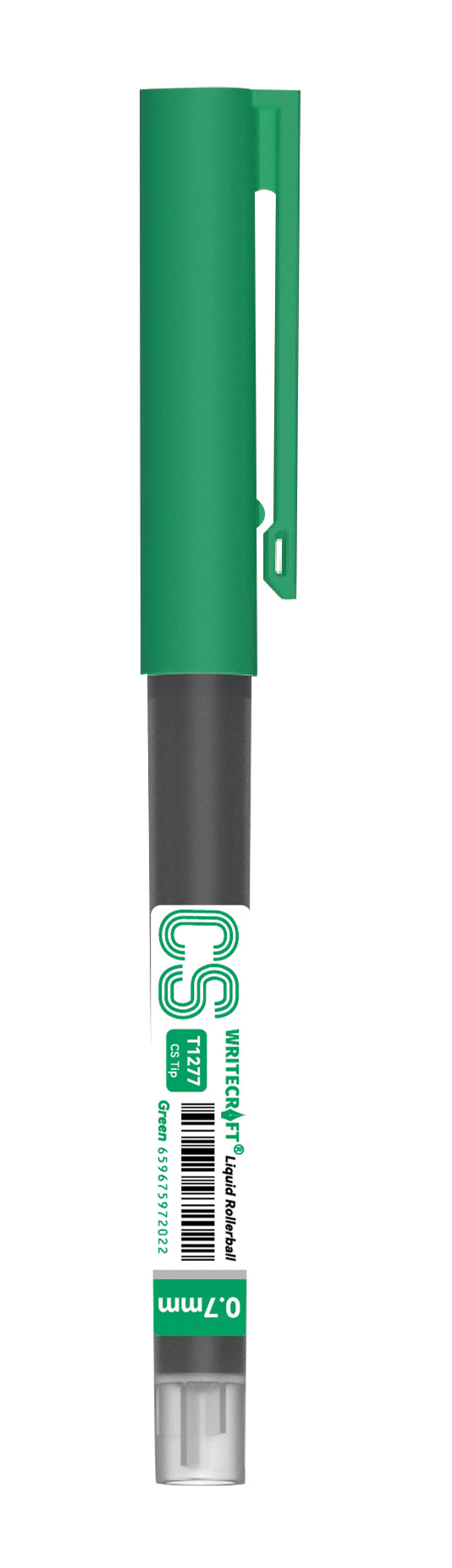 CS T1277 Liquid Roller Ball Pen 0.7 mm - Waterproof Quick Dry Ink