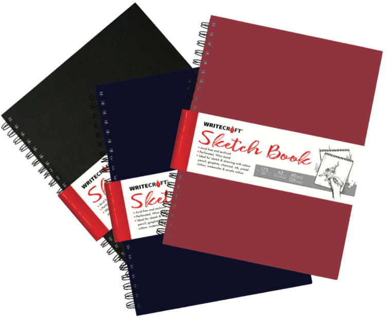 Sketch Book A-3 | Wiro Series | Ideal for Sketching & Drawing