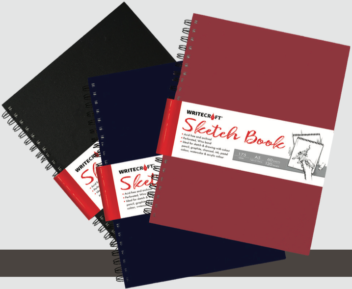 Sketch Book A-5 | Wiro Series | Ideal for Sketching & Drawing