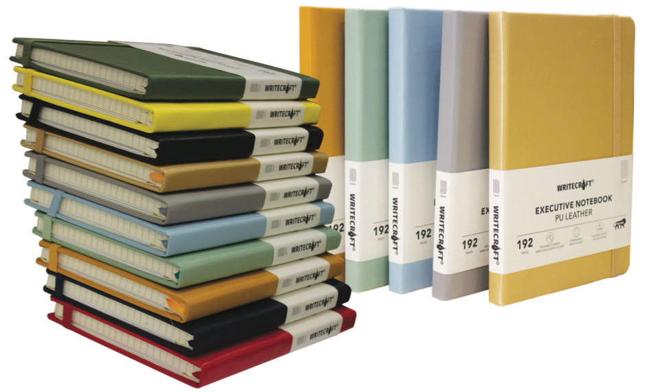 Executive Notebook PU Leather A5