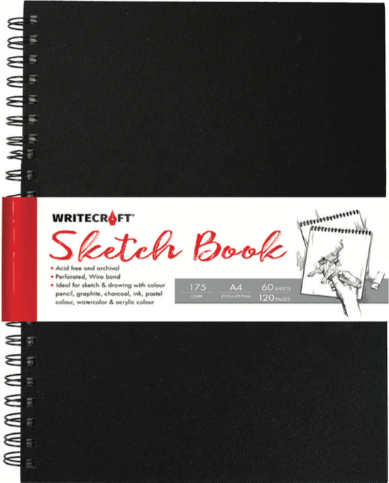 Sketch Book A-4 | Wiro Series | Ideal for Sketching & Drawing