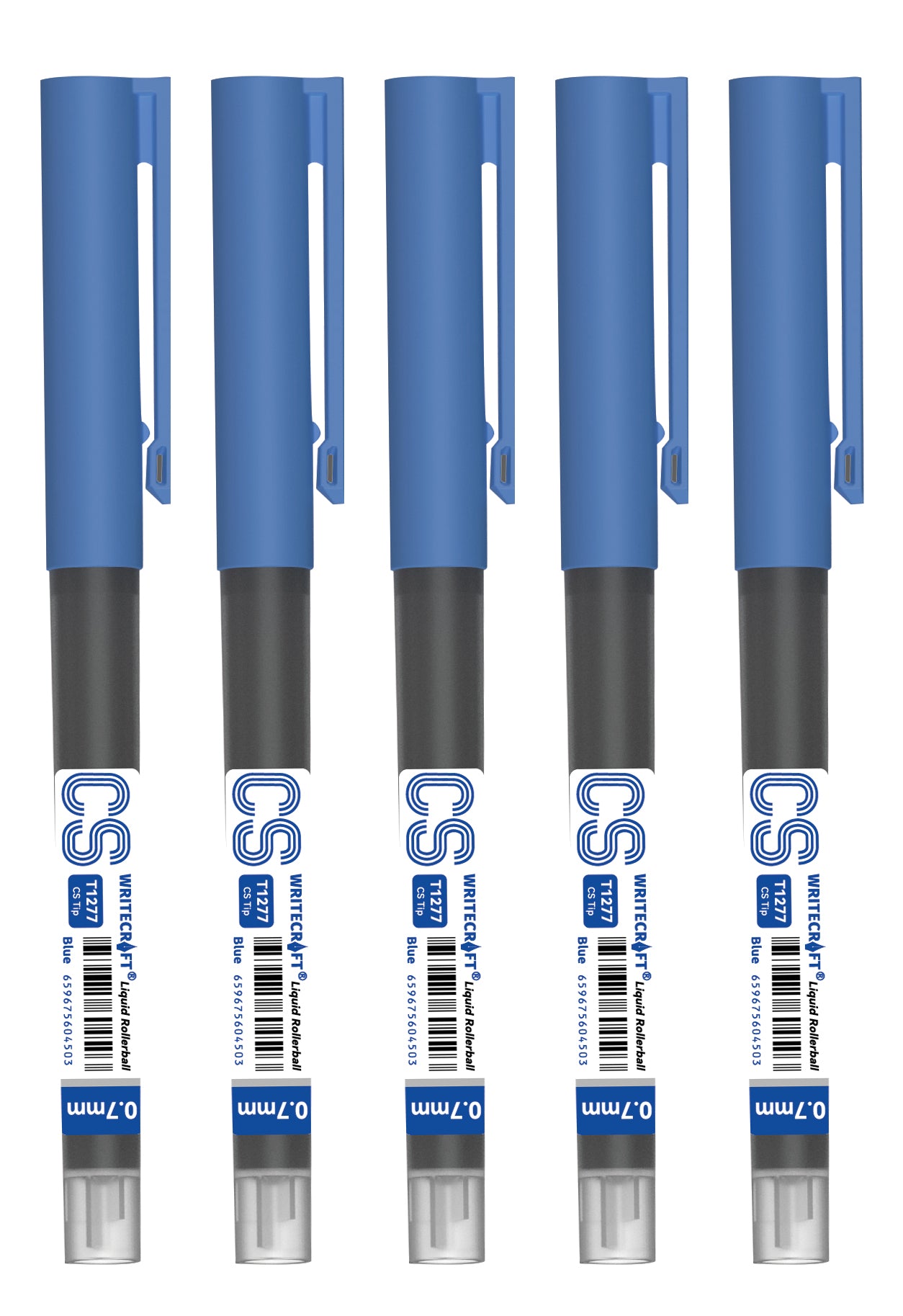 CS T1277 Liquid Roller Ball Pen 0.7 mm - Waterproof Quick Dry Ink