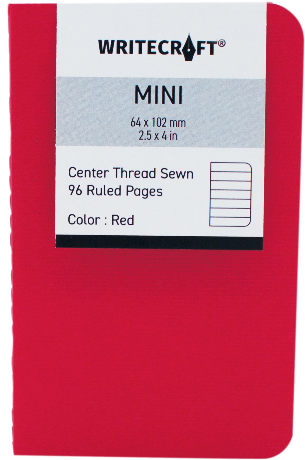 Mini Pocket Notebook | Centre Thread Sewn | Pack of 2