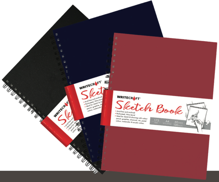 Sketch Book A-4 | Wiro Series | Ideal for Sketching & Drawing